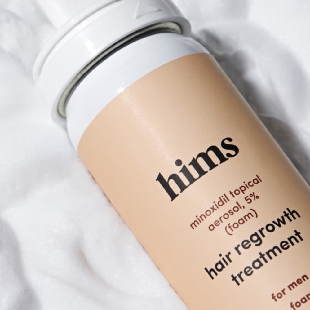 NIB NEW Hims Minoxidil Foam Hair Grow Regrowth Revitalizing Treatment Foam Spray